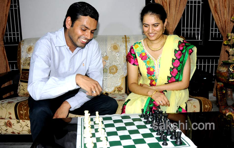 Chess Queen Koneru Humpy engaged - Sakshi8