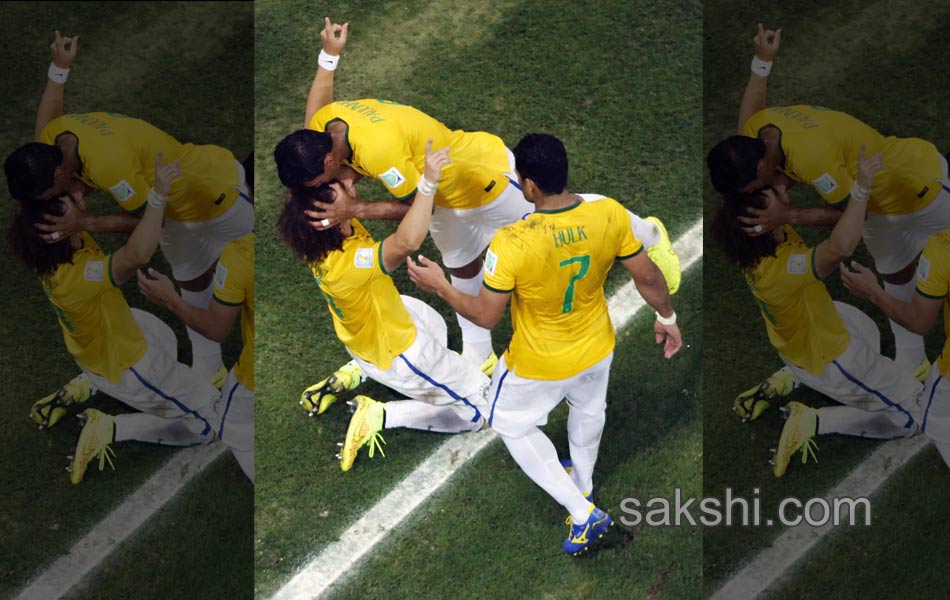 brazil wins over colombia and enters into semi final - Sakshi7