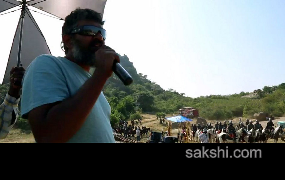 baahubali movie working stills - Sakshi6