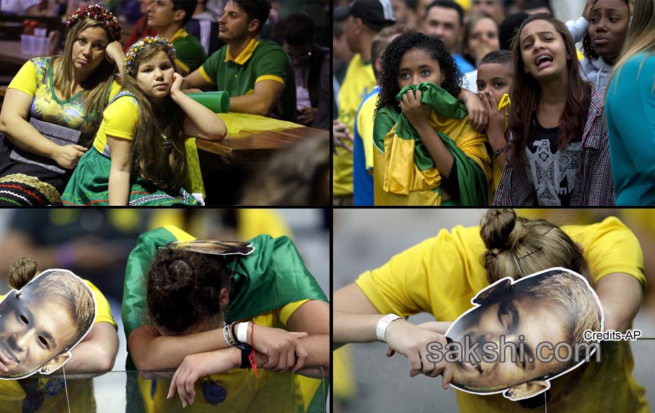 Brazil Worst Nightmare Comes True as Germany Eviscerate World Cup Dreams - Sakshi11