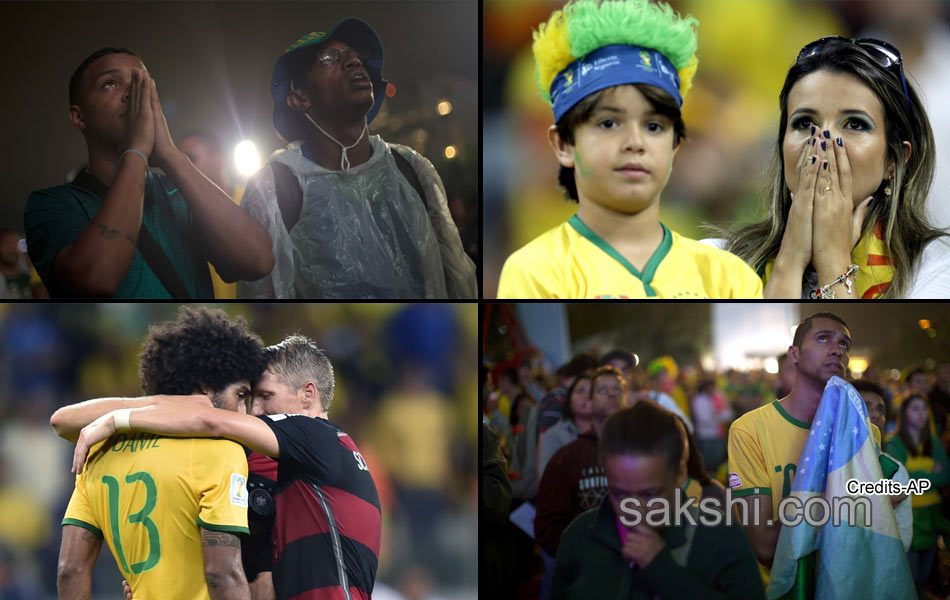 Brazil Worst Nightmare Comes True as Germany Eviscerate World Cup Dreams - Sakshi12