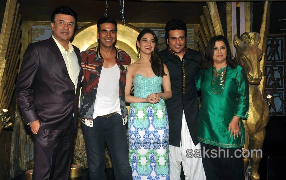 akshay kumar tamannah at Entertainment ke liye kuch bhi karega television show9