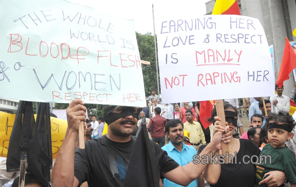 Bangalore bandh to protest sexual offences - Sakshi6