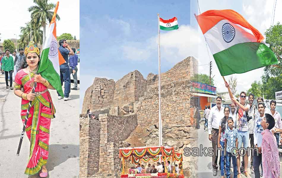 Independence celebrations at Golconda Fort - Sakshi7