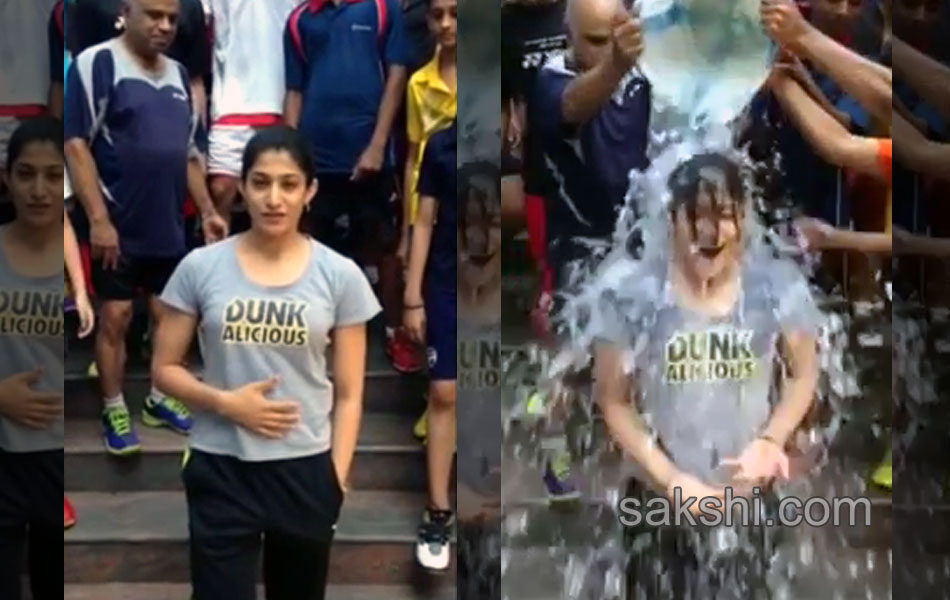 als ice bucket challenge - Sakshi22