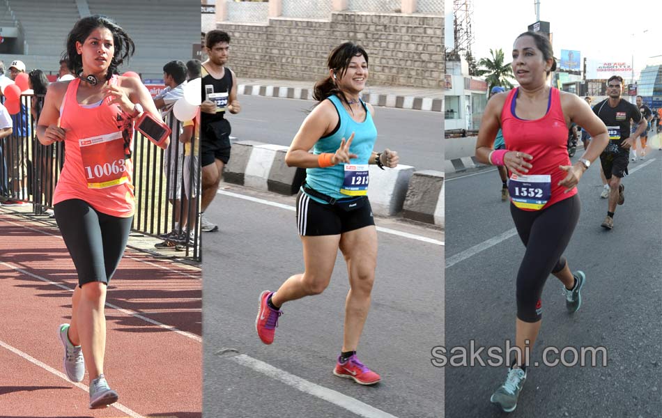 airtel marathon in hyderabad - Sakshi6