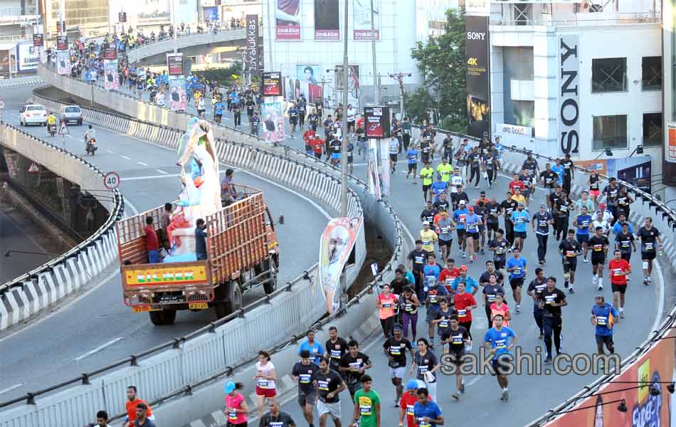 airtel marathon in hyderabad - Sakshi20