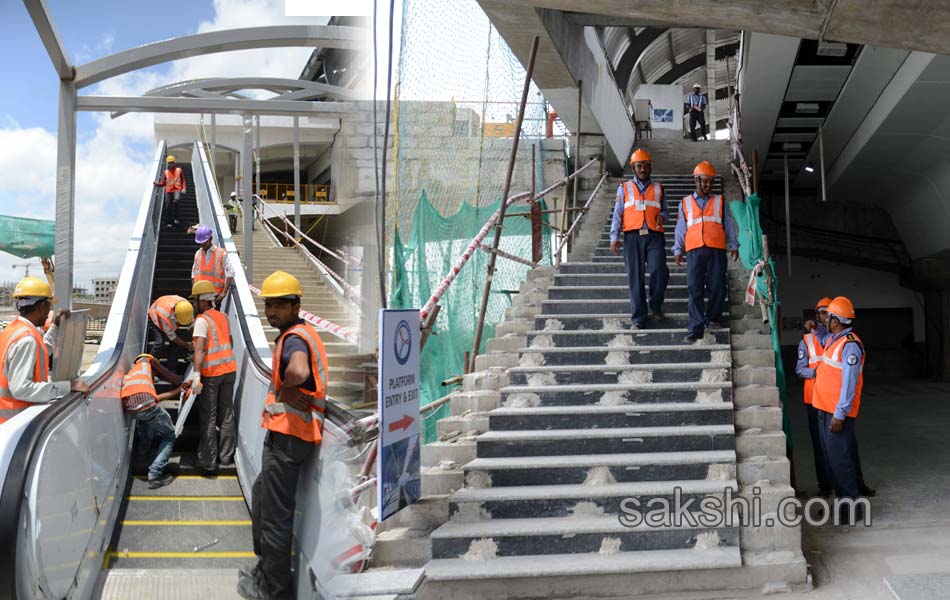 Reday for Metro Rail Project in Hyderabad - Sakshi22