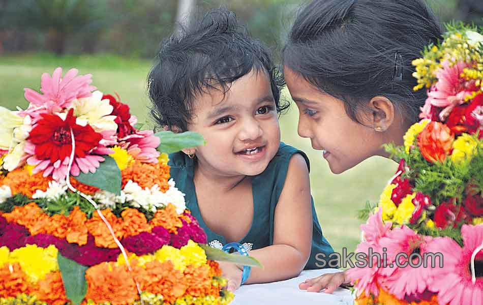 beautiful bathukamma festival celebrations at silparavam - Sakshi9