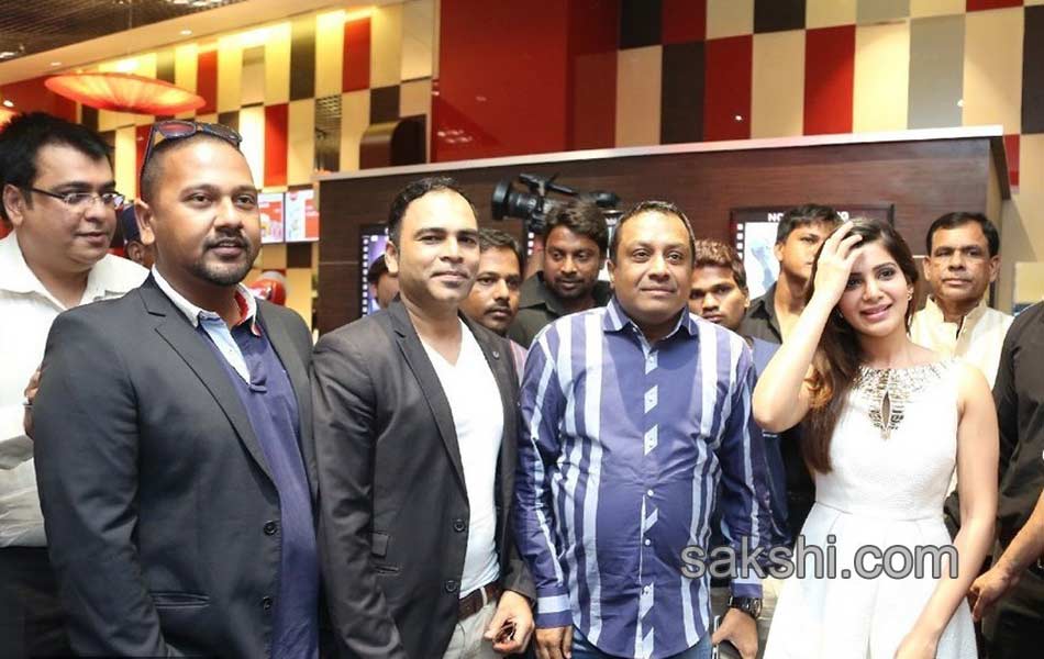 charan and samatha Asian cinemas launched7