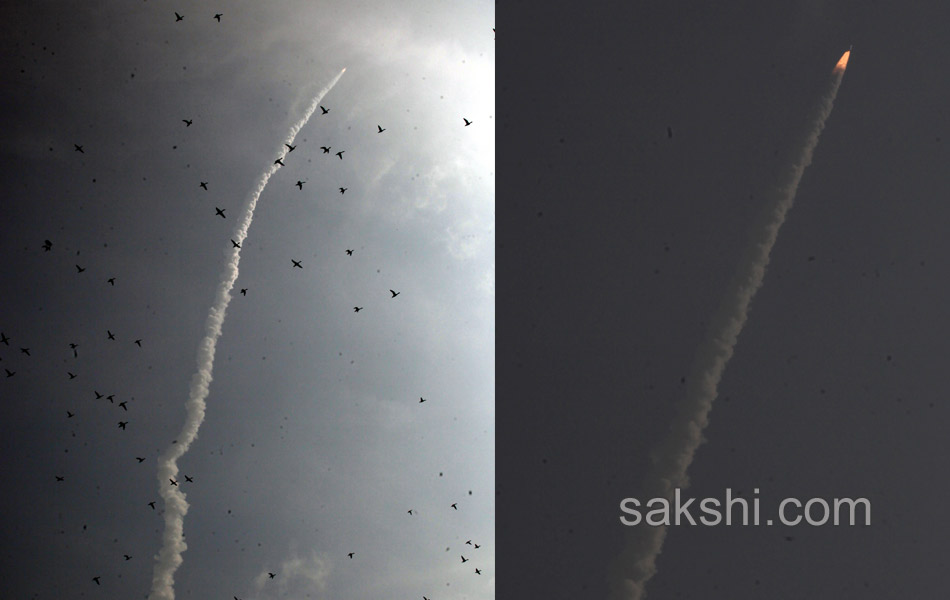ISRO successfully launches GSLV Mark III - Sakshi3