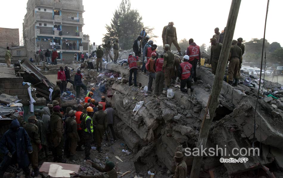 residential building collapsed in kenya1