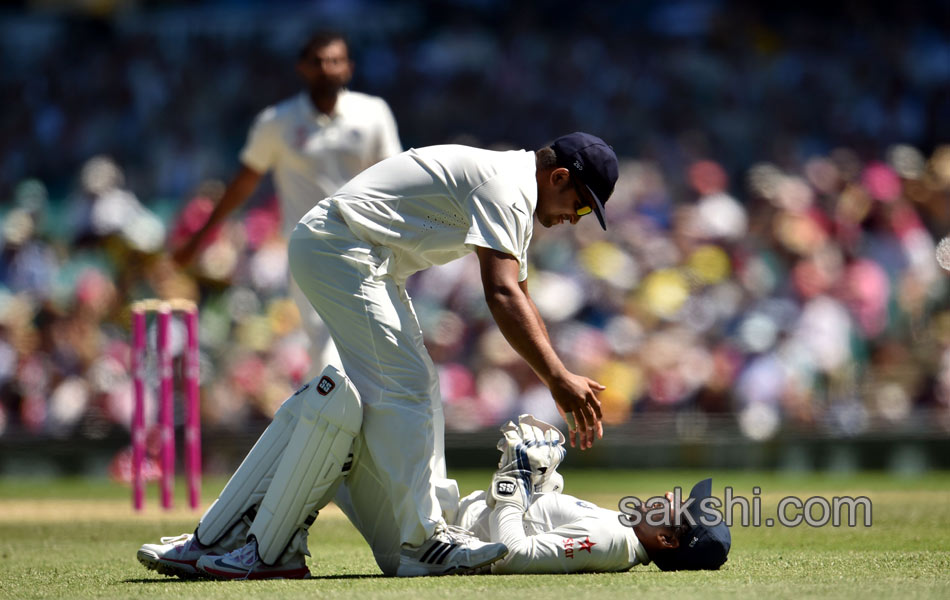 India vs Australia 4th Test Day 2 at Sydney7