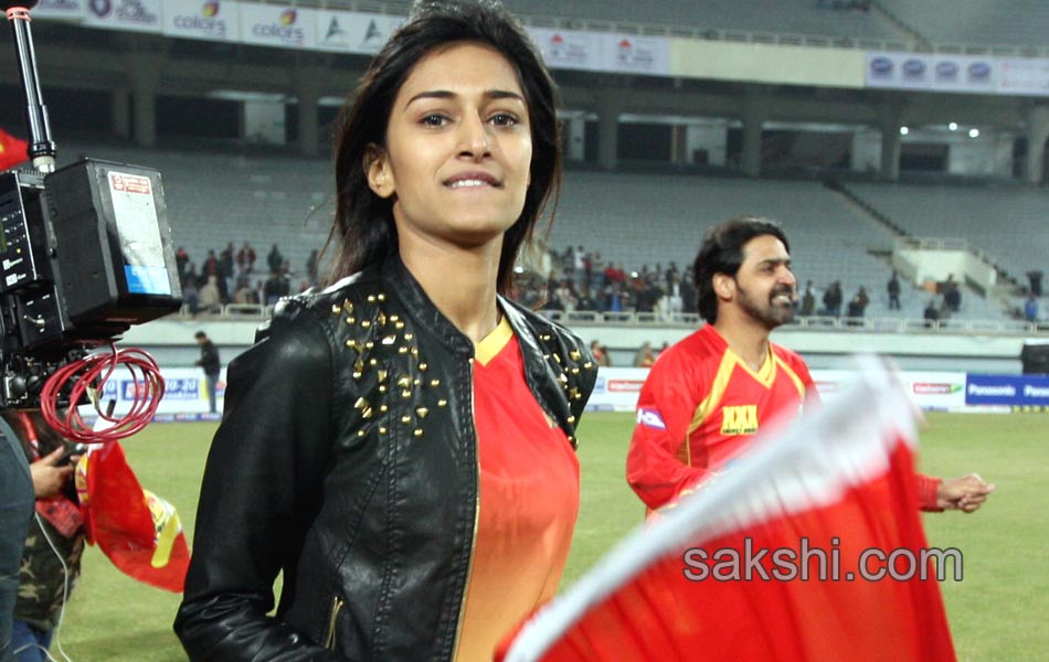 CCL 5 Bhojpuri Dabanggs Vs Telugu Warriors Match - Sakshi10