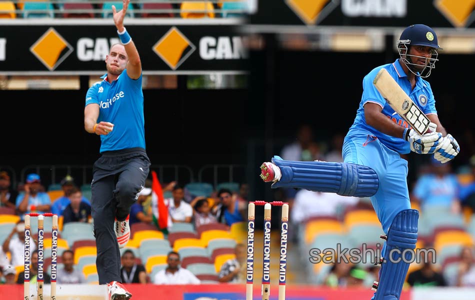 India and England in Australia Tri Series8