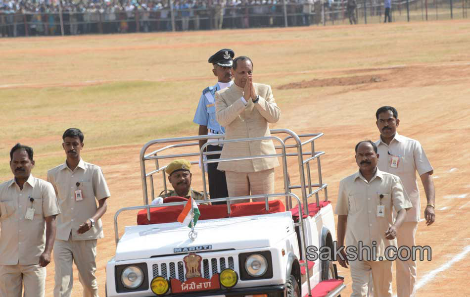 Republic day celebrations in Telangana state - Sakshi11