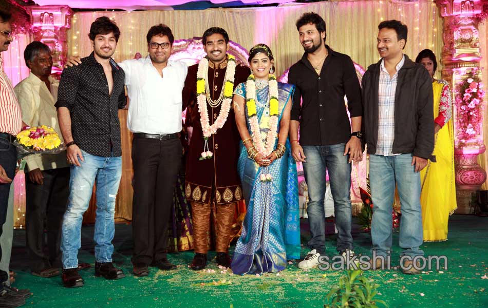 Telugu tv serial anchor Anjali Wedding8