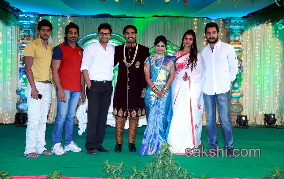 Telugu tv serial anchor Anjali Wedding14