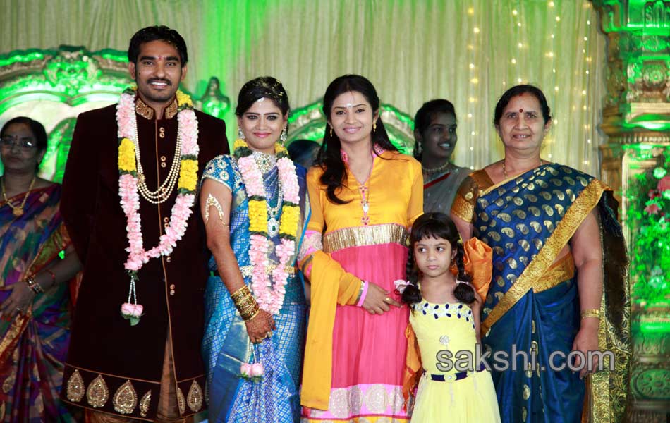 Telugu tv serial anchor Anjali Wedding17