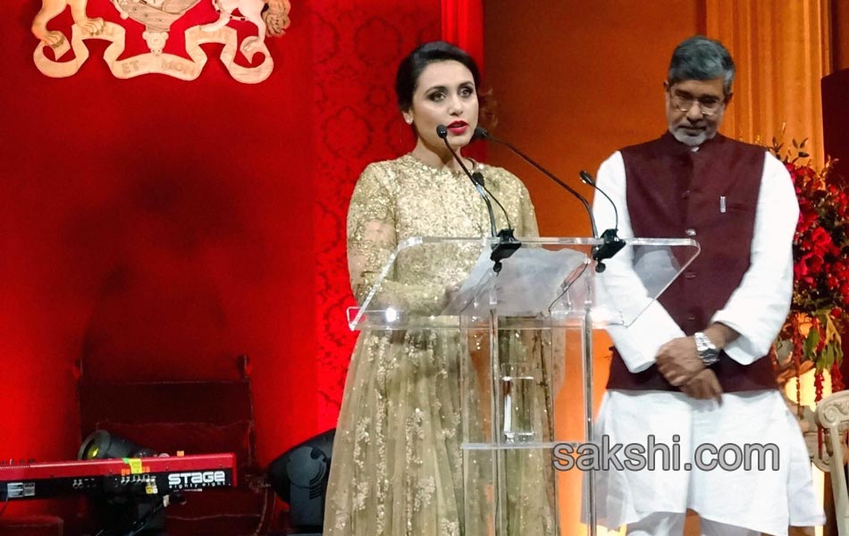 kailash satyarthi and rani mukherji attented british asian trust dinner2