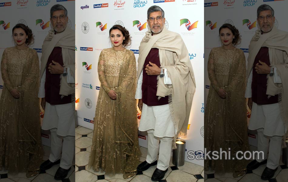 kailash satyarthi and rani mukherji attented british asian trust dinner7