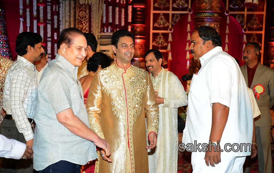 T Subbarami Reddy Grandson Rajiv wedding ceremony - Sakshi4