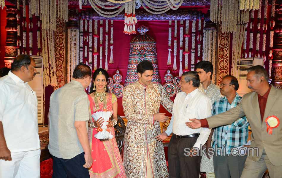 T Subbarami Reddy Grandson Rajiv wedding ceremony - Sakshi5