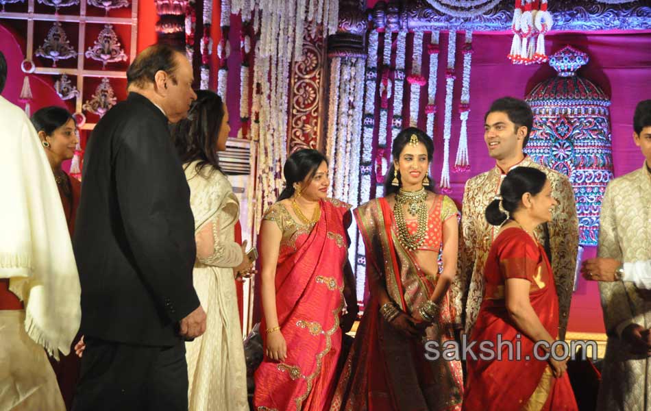 T Subbarami Reddy Grandson Rajiv wedding ceremony - Sakshi10