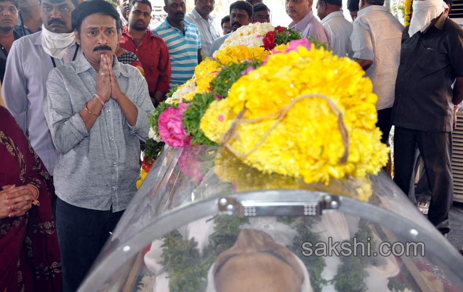 celebrities pay last respects to Dr Rama Naidu - Sakshi13