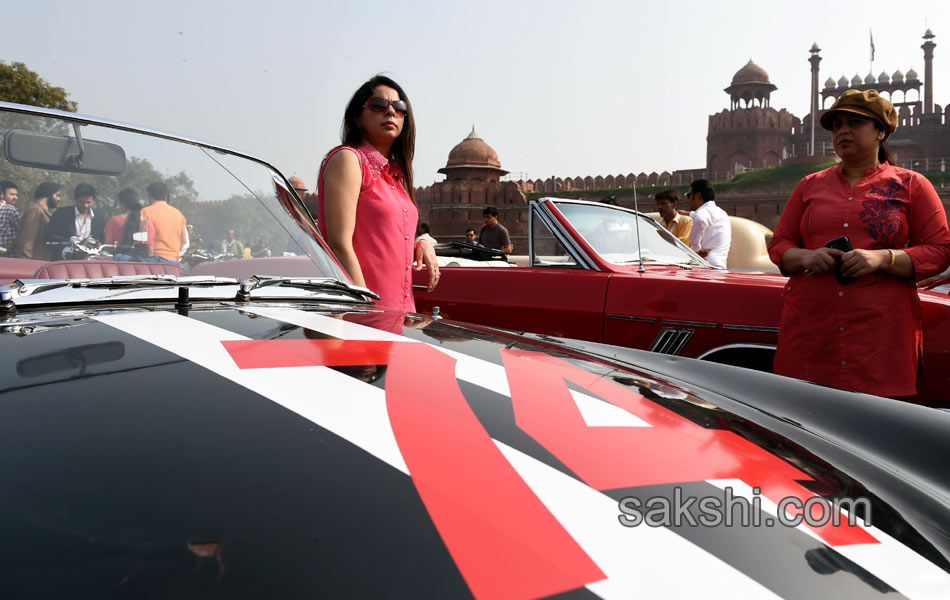 vintage car rally at delhi11