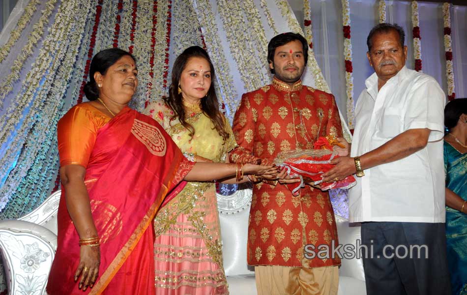 Jayaprada nephew Siddharth Pravallika Reddy Engagement7