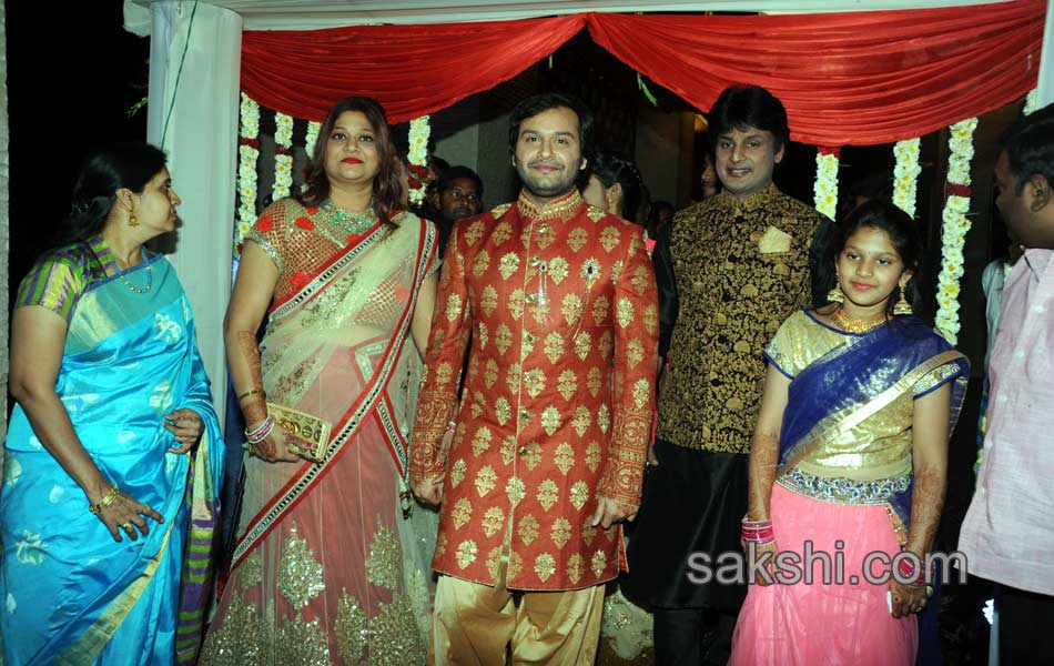 Jayaprada nephew Siddharth Pravallika Reddy Engagement12