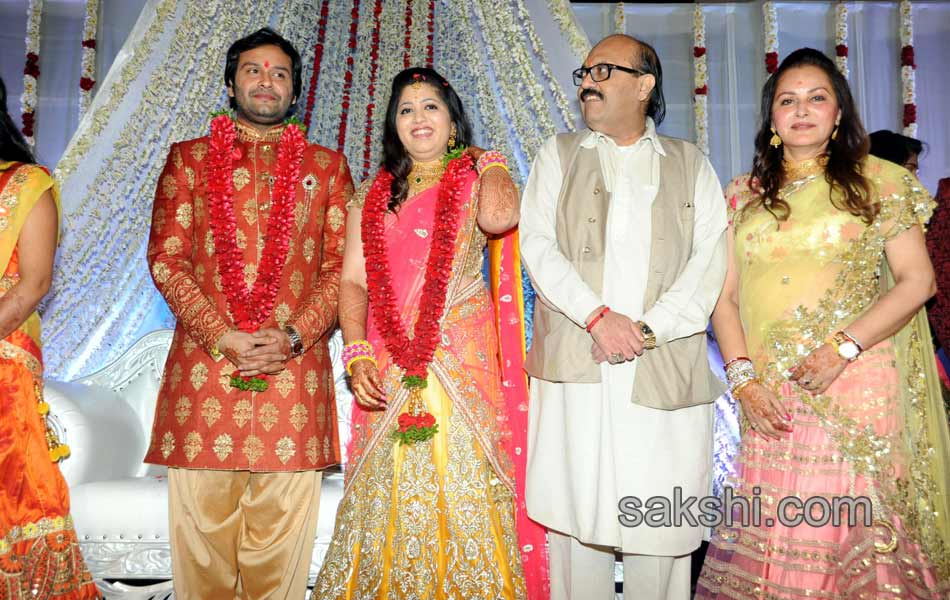 Jayaprada nephew Siddharth Pravallika Reddy Engagement22