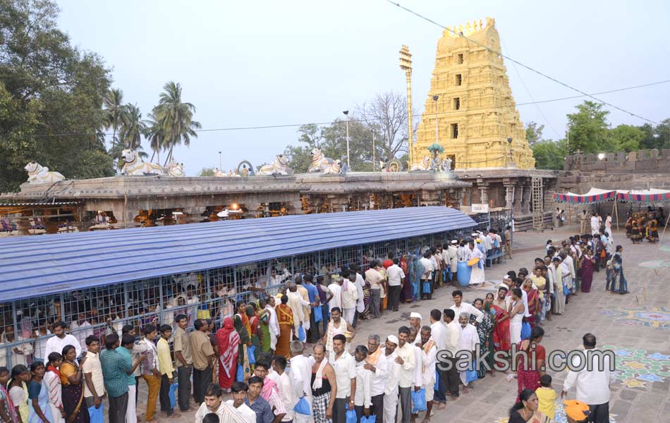 Kailasavahanampai amidst srisailamallanna - Sakshi5