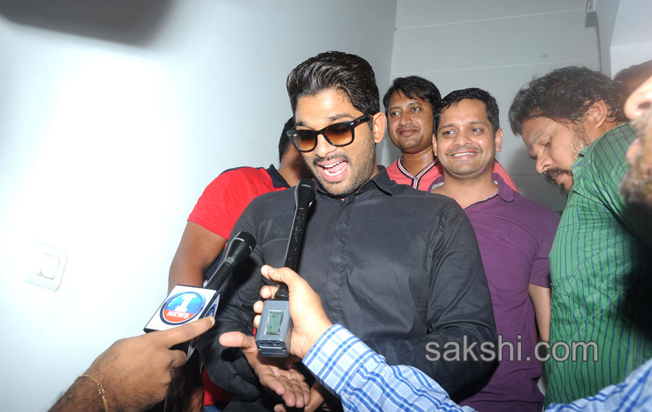 Allu Arjun Birthday celebrations 20158