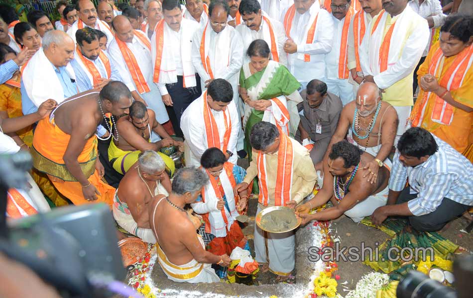 Bhumi puja In AP - Sakshi13