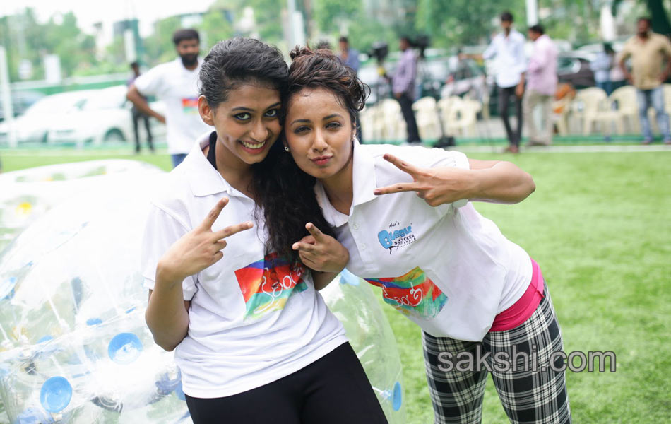 Kerintha Team At Bubble Soccer Event5