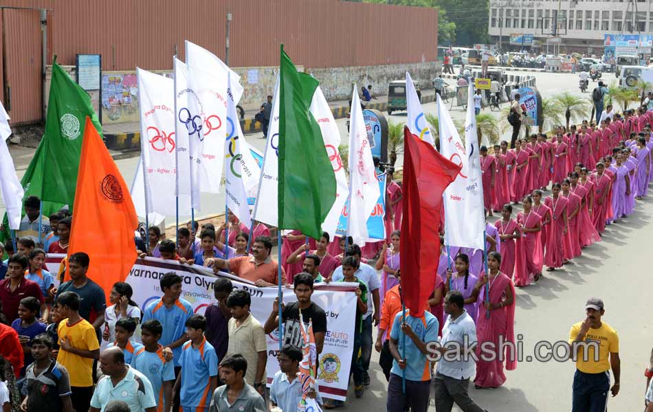 Grandly celebrated World olympic run programme22