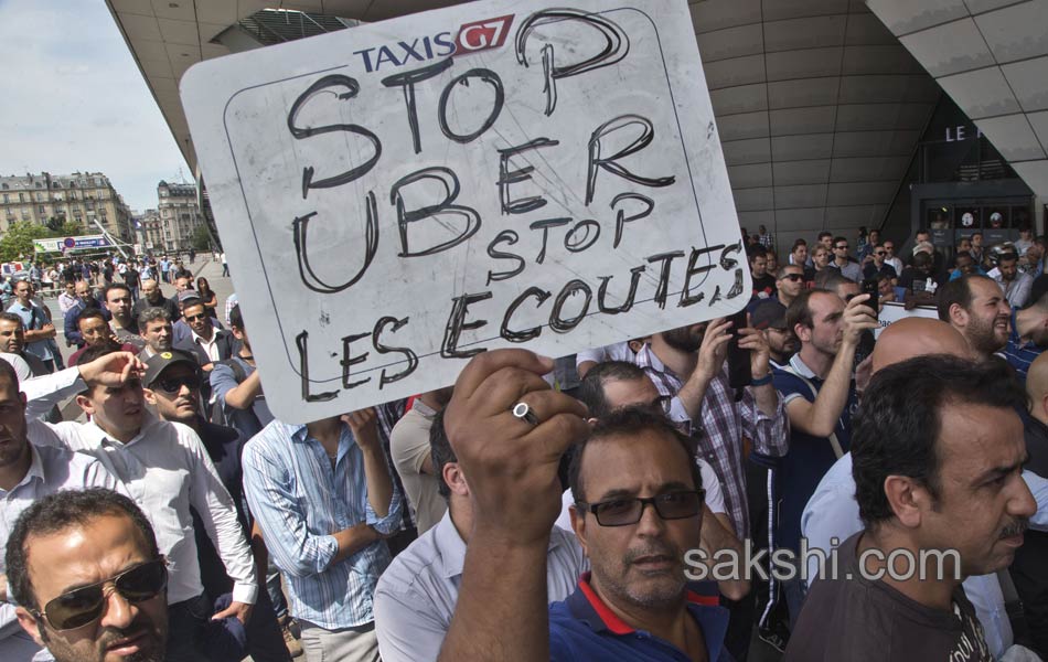 France Taxi Strike14