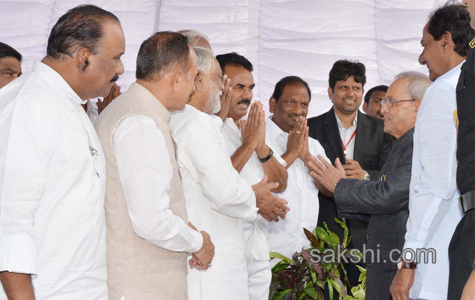 President arrives in Hyderabad - Sakshi8