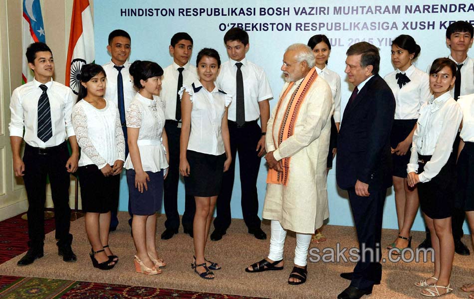 PM Narendra Modi arrives in Uzbekistan - Sakshi11