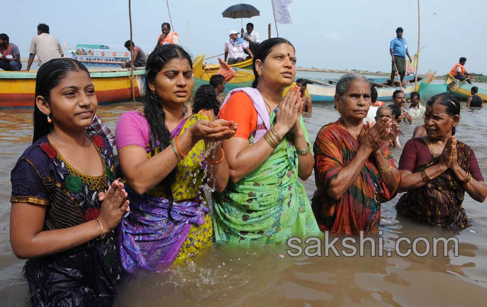 holy pushkaralu comes to seventh day17