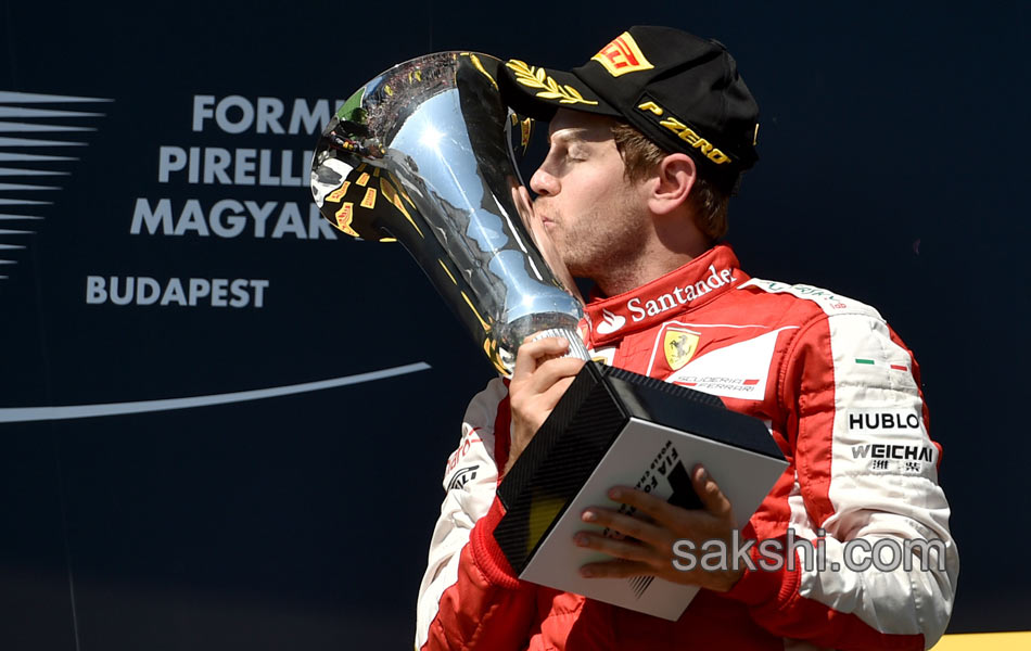 Sebastian Vettel won Hungarian Formula One1