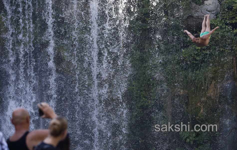 Bosnia Waterfall Jumping9