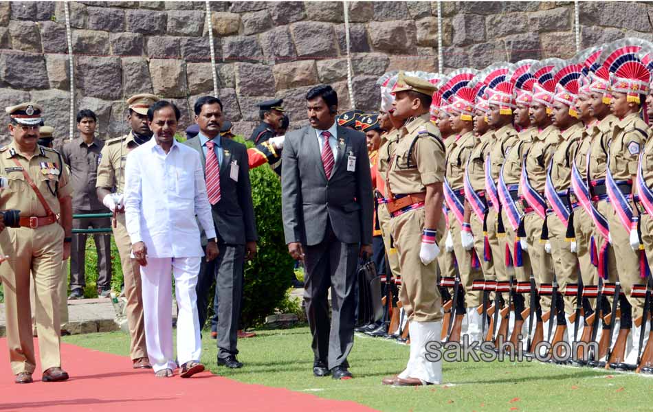 independence celebrations in golkonda fort - Sakshi3