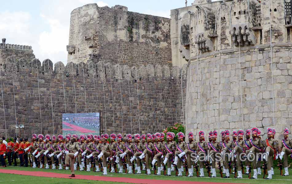 independence celebrations in golkonda fort - Sakshi8