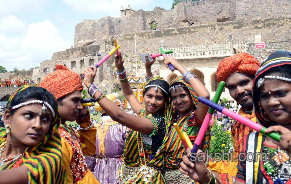 independence celebrations in golkonda fort - Sakshi13