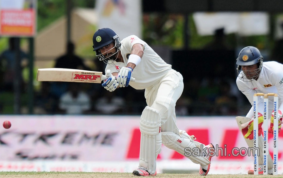 team india play ends first day of seconde test against srilanka - Sakshi7