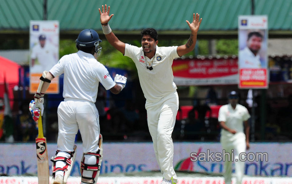 india and sri lanka second day test match - Sakshi11