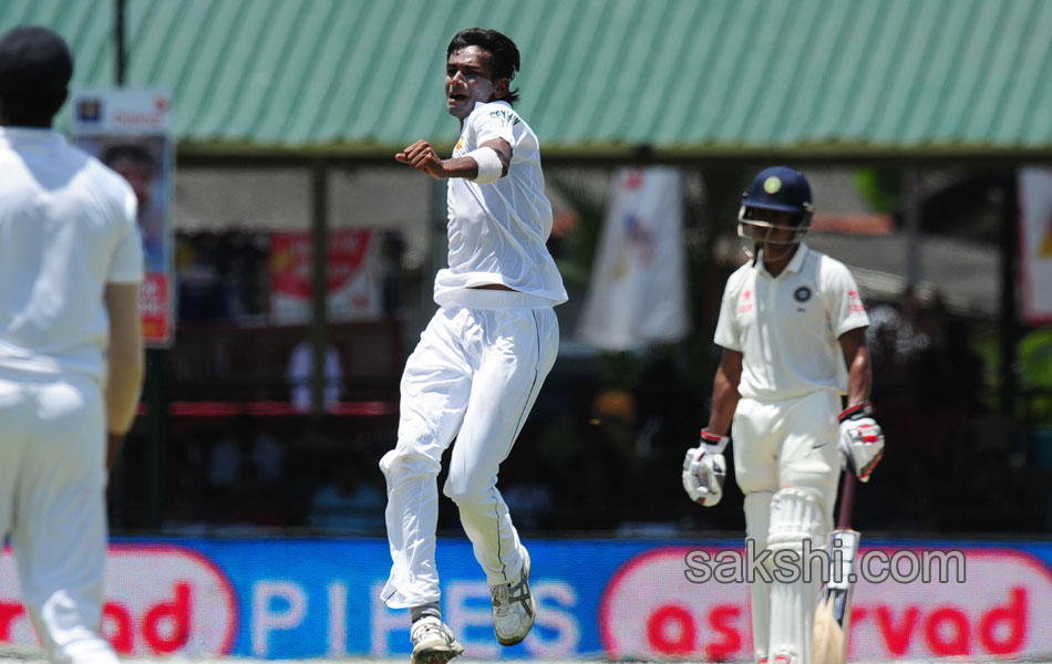 india and sri lanka second day test match - Sakshi12